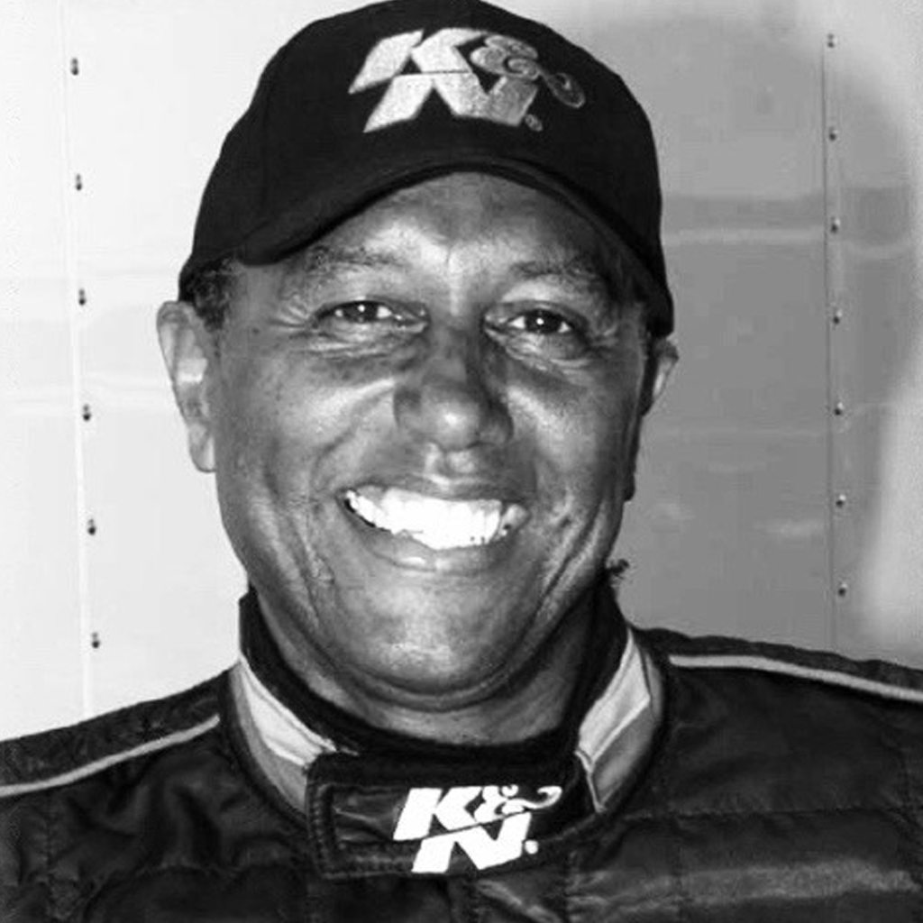 Greg Boutte' headshot in K&N firesuit